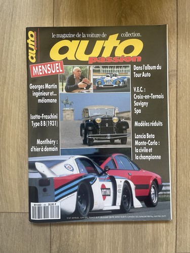 Magazine auto passion 1992 - magazine,