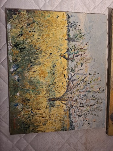 Peinture abstraite encadrée