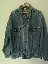 Veste En Jean Levi's Taille Xl Retro Biker