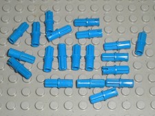 20 x LEGO TECHNIC blue Axle