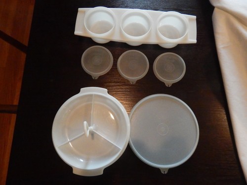 Lot vntg tupperware serving - tupperware,