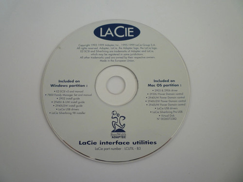 Lacie interface utilities - lacie,
