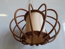 SUSPENSION LUMINAIRE EN ROTIN