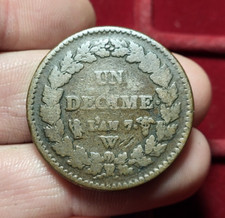 #73-14 ~ Dupré - 1 UN Décime L'An 7 W