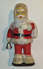 ANCIEN AUTOMATE PERE NOEL EN TOLE MARQUE ALPS