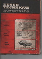Revue Technique RTA Ford Taunus berline coupé break 1300 1600 GT 1800 l xl gxl