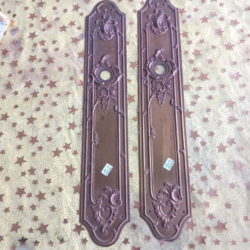 Paire grande plaque - de,