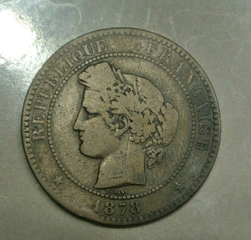 Centimes type ceres 1878 - ,