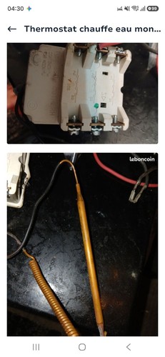 Cotherm thermostat chauffe-eau