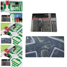 Tapis de parking miniature 1/64, décoration de bureau, scène garage pour