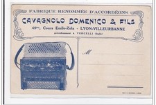 LYON-VILLEUBRANNE : cavagnolo domenico  fils - tres bon etat