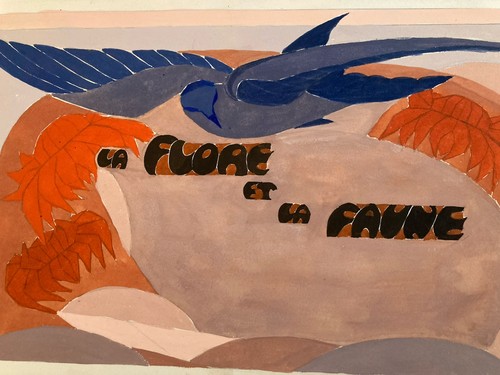 Painting original art deco - original,