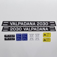 Kit Autocollants de Remplacement Compatible Valpadana 2030 Tracteur Stickers