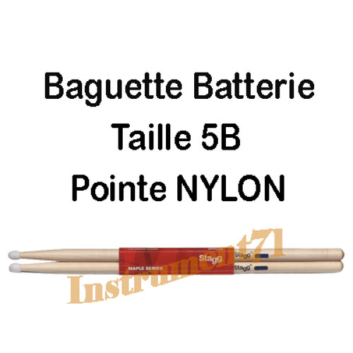 Paire baguettes batterie - de,