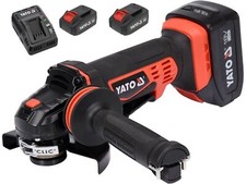 Meuleuse d'angle sans fil 18V, 125mm, 10000 min⁻¹ (2xBatterie 3Ah+Chargeur)