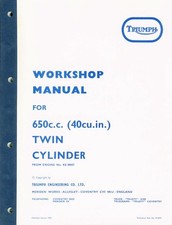 Manuel D'Atelier Triumph