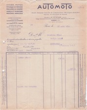 75 PARIS fabricant AUTOMOTO
