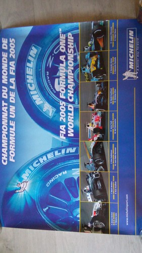 Michelin poster 2005 neuf - poster,