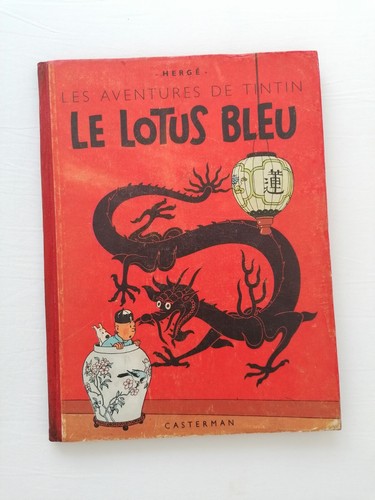 Tintin lotus bleu b1 - tintin,
