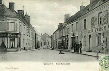 Carte CONNERRE Rue Nationale