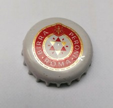 Capsule de bière italienne Birra Roma Peroni blanche rouge et or