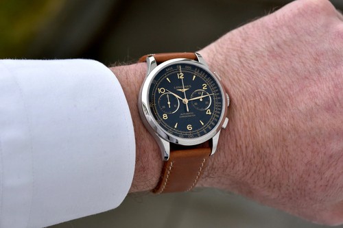 Chronographe longines record - longines,