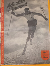 P269-COLLABORATION n° de la revue de propagande Actualités Allemandes n°1 1943