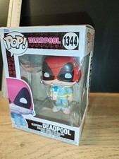 Figurine - Pop  Marvel - Deadpool - Sleepover - N° 1344 - Funko A Saisir 
