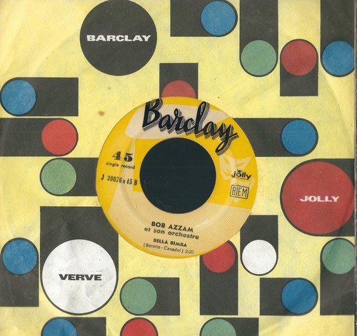 Disque tours bob azzam - 45,