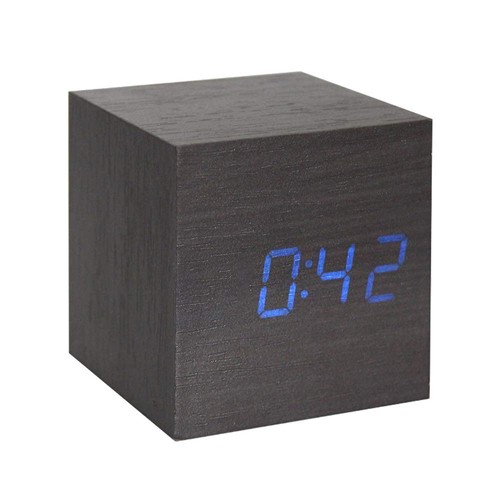 Réveil bois mini horloge - réveil, mini-horloge