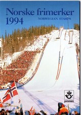 NORVÈGE Livre Officiel Année 1994 Complète 25 Valeurs + 1 BF - MNH MF62960