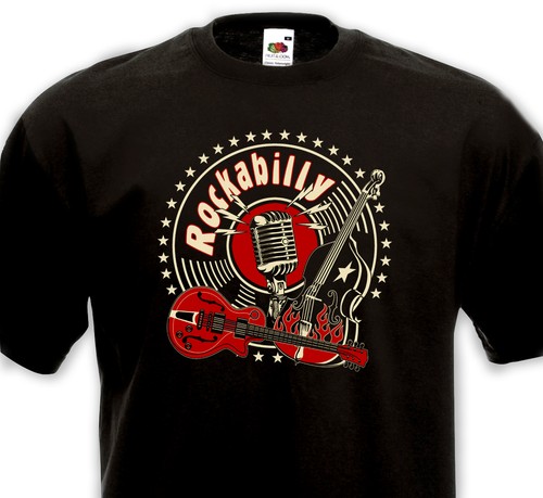 Shirt rockabilly rock - t-shirt, rock'n'roll