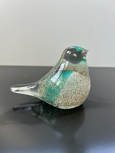 Oiseau murano presse papier - oiseau,
