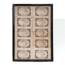 PLANCHE DE 10 ASSIGNAT DE 5