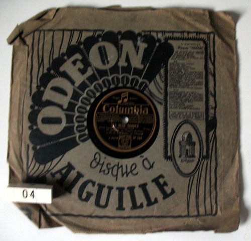 Disque columbia 78t - 04,