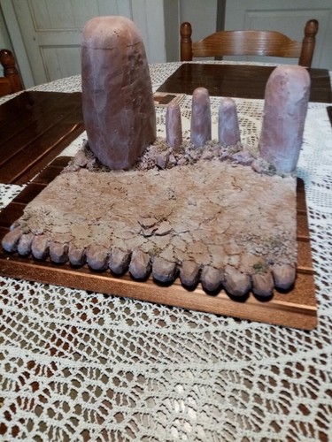 Diorama myth cloth montagne
