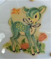 Charmante Applique Murale "BAMBI"  Chambre d'Enfant années 70-