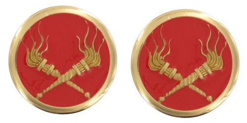 Paire insigne collet - collet, du
