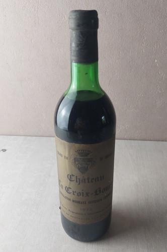 Ancienne bouteille vin - bouteille,