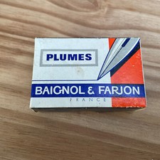 Boite plume BAIGNOL & FARJON N 3.600 POLYCOPIE pen nibs box Neuf Sous Scellé