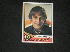 GILLES GILBERT 1974-75 TOPPS