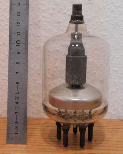 Vintage ampoule brown boveri - brown,