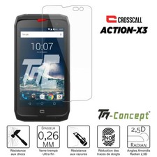 Crosscall Action X3 - Verre trempé TM Concept® - Gamme Crystal