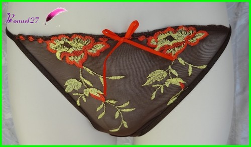 Slip string miriale marron - miriale,