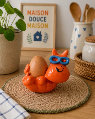 Coquetier chien lunette - coquetier,
