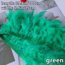 1M Turquie Plume Faux Fourrure