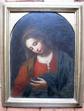 Huile sur ardoise - , tableau