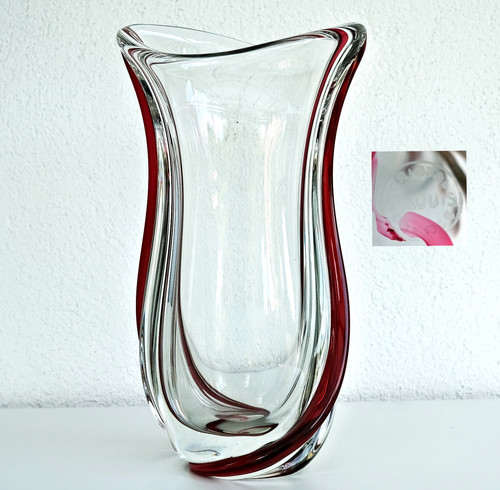 Saint louis grand vase - -, en