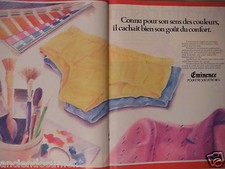 PUBLICITÉ 1981 SLIP EMINENCE