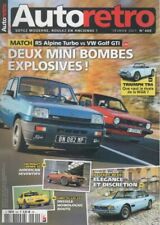 AUTO RETRO 460 MASERATI MEXICO R5 ALPINE TURBO GOLF GTI 504 4X4 DANGEL CAMARO SS